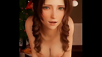 Aerith'S Christmas Wish Comes True In A Steamy Hentai Pov