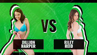 Sensual Seduction: Riley Reid Vs. Dillion Harper In A Steamy Competition